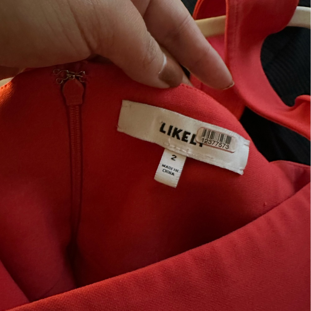 Likely Stella Cut Out Dress Gem
